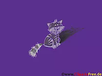 Gute Hintergrundbilder - Schwarze Katze