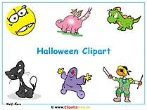 Halloween Clipart kostenlos - Halloween Hintergrundbild