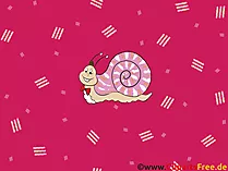 Hintergrundbilder HD Schnecke- Cartoon Wallpaper