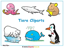 Wallpaper Tiere Cliparts
