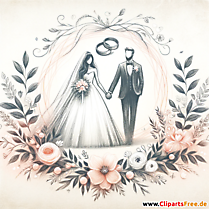 Clipart Hochzeit