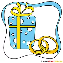 Clipart Hochzeitsmotive Trauringe gratis