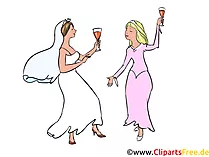 Clipart kostenlos Hochzeit