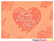 Greeting eCard Happy Wedding Day