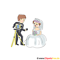 Hochzeitsfoto Clip Art zu Hochzeit
