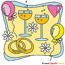 Party Clipart Hochzeit
