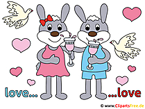 Prost zur Verlobung Clipart