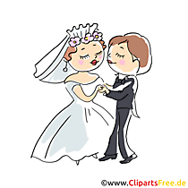 Save the date Karten zur Hochzeit mit Cliparts gestalten