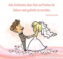 Schöne Sprüche und Zitate zur Hochzeit