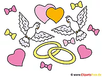 Trauringe Illustrationen
