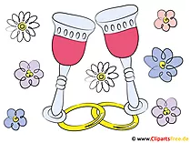 Verlobungsringe Clipart