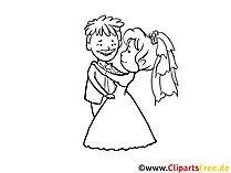 Wedding Clip Art black and white for free
