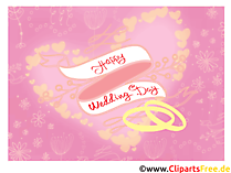 Wedding wishes as ecards