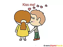 Sugeng dina Kiss, clipart, gambar
