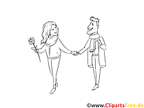 Partnersuche sketch