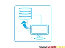 Cloud Service Icon Clipart