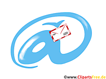 E-Mail versenden Clipart-Icon