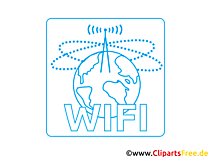 Icon kostenlos WIFI