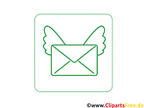 Brief Clipart-Icon