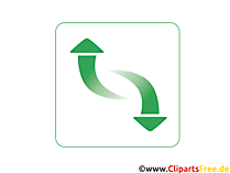 Data exchange icon free
