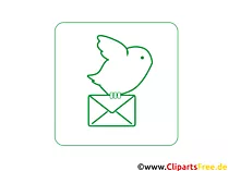 E-Mail Post Clipart-Icon