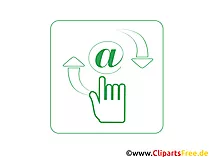 Klick Clipart-Icon