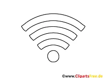 W-Lan Icon gratis