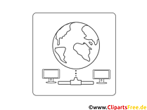 World Wide Web Clipart-Icon