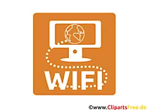 Internet Wifi Icon-Bild