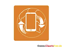 Mobiles Internet Icon