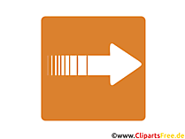 Pfeil nach Rechts Icon