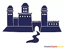 Burg Illustrationen