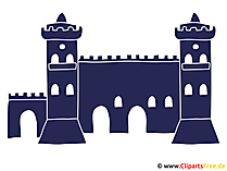 Burgmauer Clipart