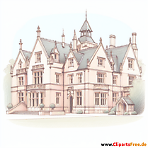 Herrenhaus Clipart - Bilder zum Thema Immobilien