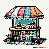 Kiosk Clipart