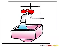 Waschbecken Bild-Clipart free Bauobjekte