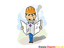 Bauingenieur Bild - Industrie Bilder, Wirtschaft Illustrationen, Grafiken, Cliparts
