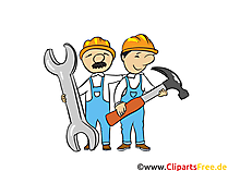 Handwerker - Industrie Bilder, Wirtschaft Illustrationen, Business Grafiken, Cliparts