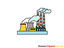 Indusriegebiet Clipart, Bild, Cartoon, Grafik gratis