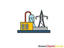 Kraftwerk Bild, Clipart, Illustration, Grafik kostenlos