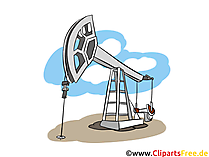 Ölförderpumpe Clipart - Industrie Bilder, Wirtschaft Illustrationen, Cliparts