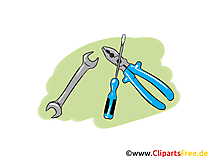 Werkzeuge Bilder - Industrie Cliparts, Wirtschaft Bilder, Business Grafiken, Illustrationen