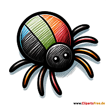 Spinne Clip Art