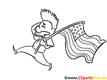 4th of July Coloring Pictures