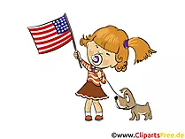 4th of July Greetings free