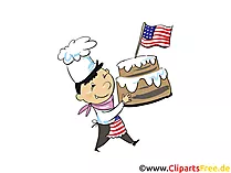 Clipart 4th of July free