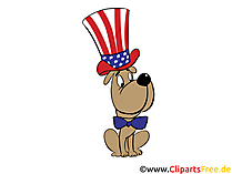 Fourth of July Clip Art Image free