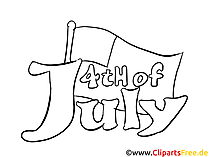 Fourth of July Coloring Pages