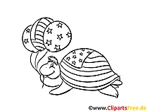 July 4th Coloring Pages