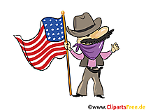 USA Clip Art free Cowboy, Texas, Wild West